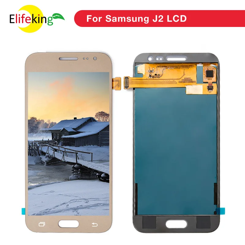 

10PCS/Lot J2 Replacement LCDs For Samsung Galaxy J2 J200 J200F Display LCD Screen for Galaxy J2 LCD and Touch Display Screen
