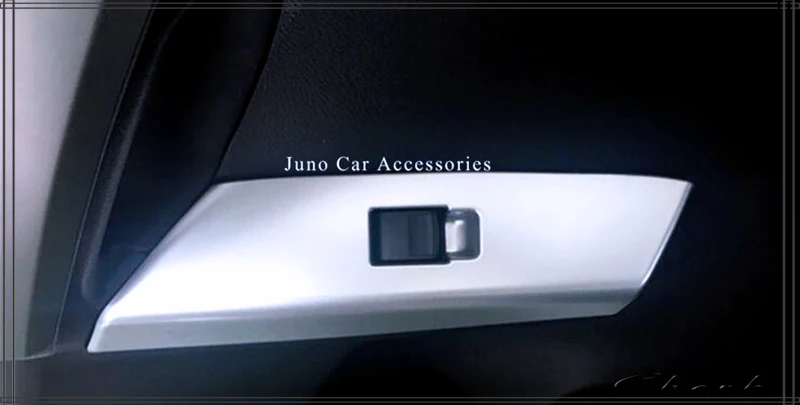 Новый ABS хромированный! Для Toyota RAV4 2016 2017 дверь подлокотник панель окно подъемник