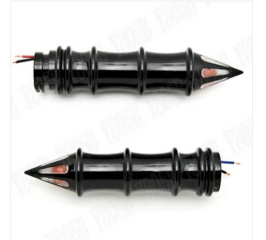 Поворотники 1 &quot25 мм рукоятка для Honda Yamaha Suzuki Kawasaki Street BMW KTM Aprilia Ducati мотоцикл