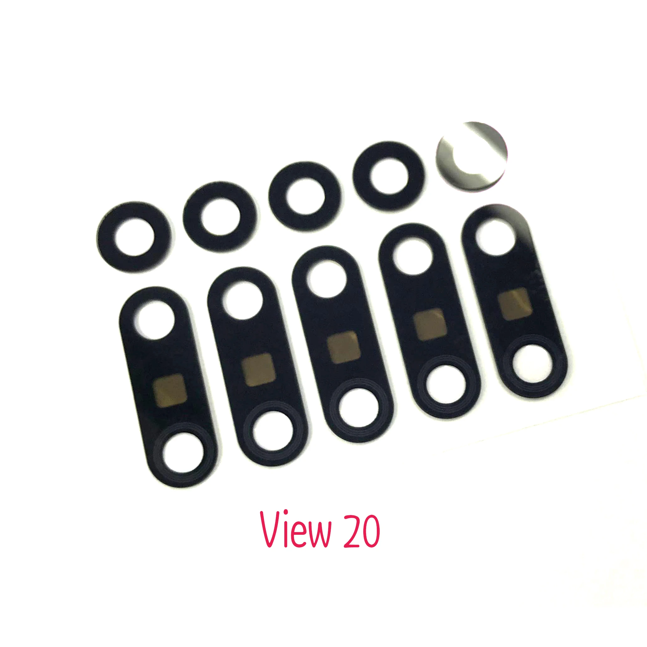 

2pcs/set back rear camera glass lens for Huawei Honor View 20 with glue