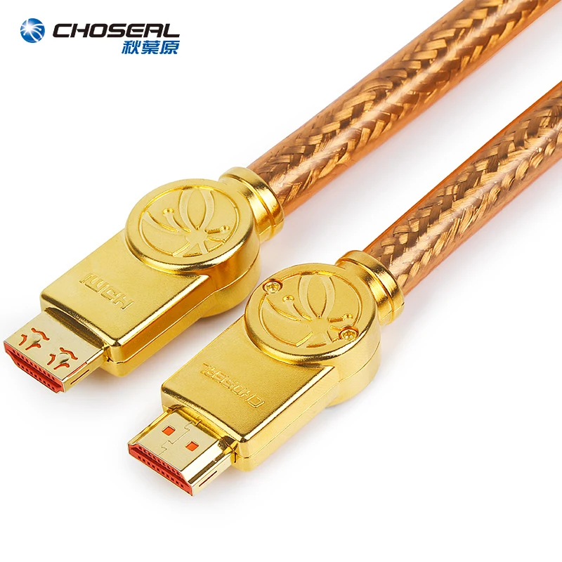 CHOSEAL HDMI кабель 4K 60Hz посеребренный кабель HDMI 2,0 HDR для HD ТВ коробка Xiaomi проектор PS4 Кабель HDMI 1,5/3/10 M