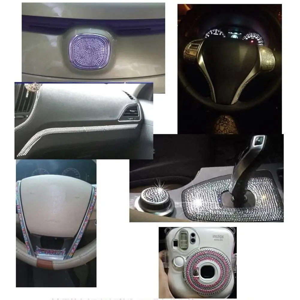 Самоклеящиеся стразы сделай сам для декора автомобиля клейкая лента