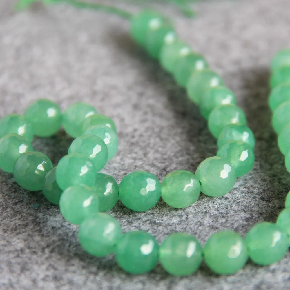 2021 новый для ожерелье и браслет ювелирные изделия 10 мм натуральный зеленый