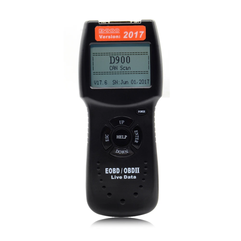 Последние,06 D900 читатель кода CANSCAN сканер OBD2 Live PCM сканер данных Авто Код EOBD(система бортовой диагностики автомобиля сканер