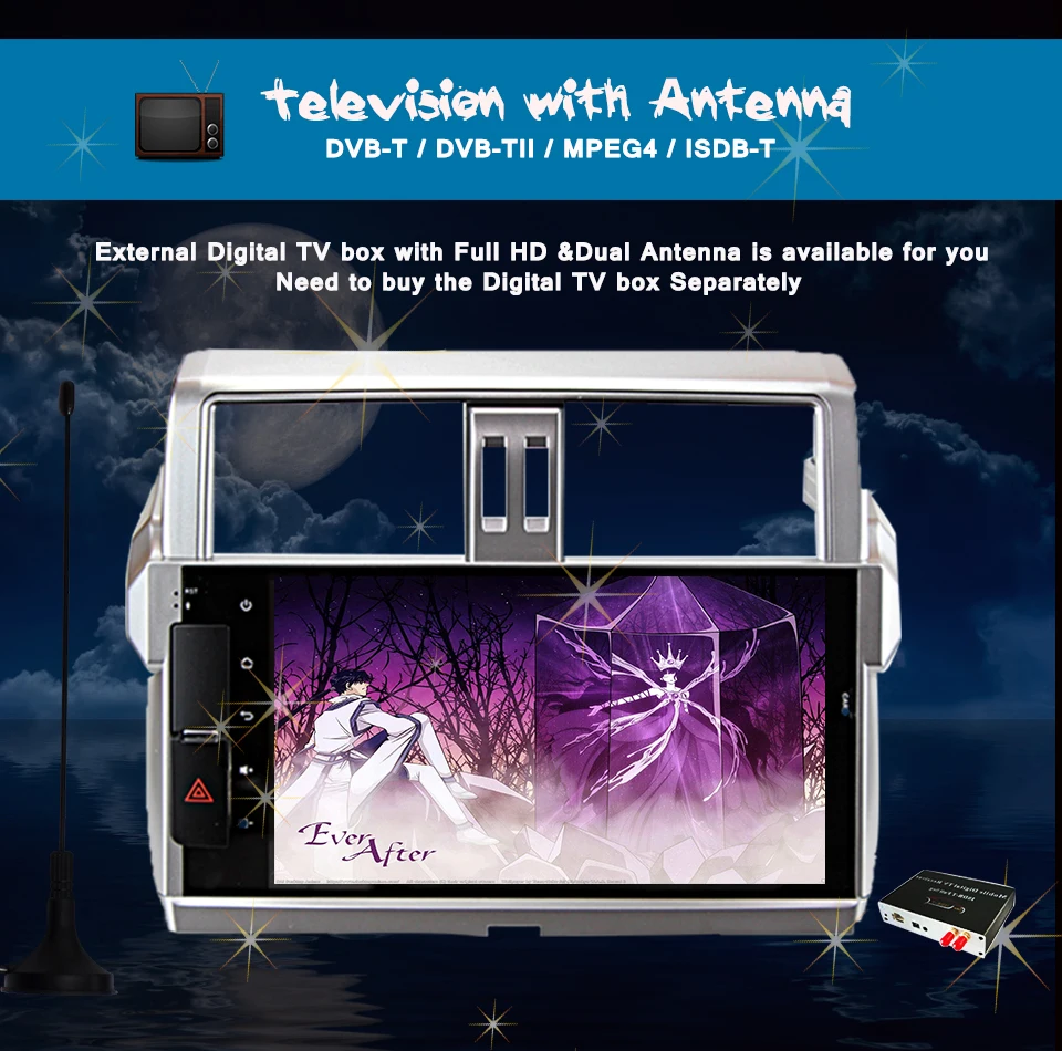 10," Автомобиль Android 8 радио для Toyota Prado 150 Восьмиядерный 1024*600 мультимедиа 2 din головное устройство Автомобильный dvd-плеер