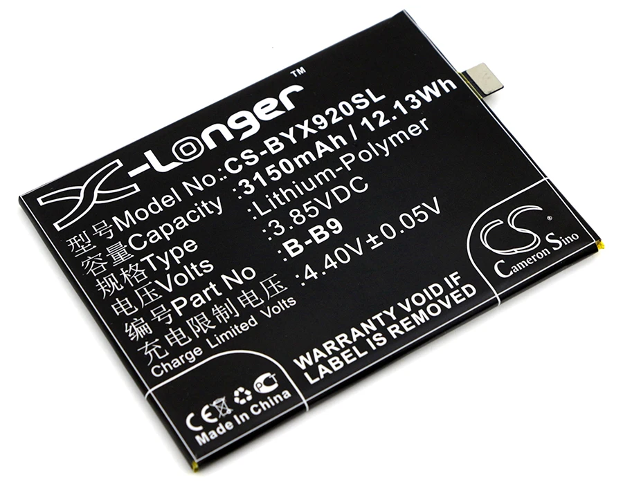 Cameron Sino высокое качество 3150mAh B B9 батареи для BBK VIVO X9i X9i|cameron sino|battery forbatteries batteries |