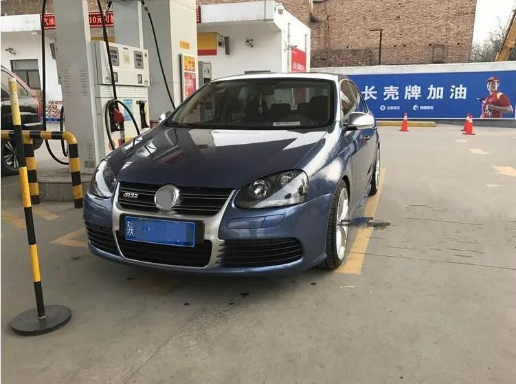 Высокое качество автомобиля ABS сетка решетка отделка гоночные Решетки Подходит для Golf5 Golf 5 MK5 R32 2005 2006 2007 2008 2009