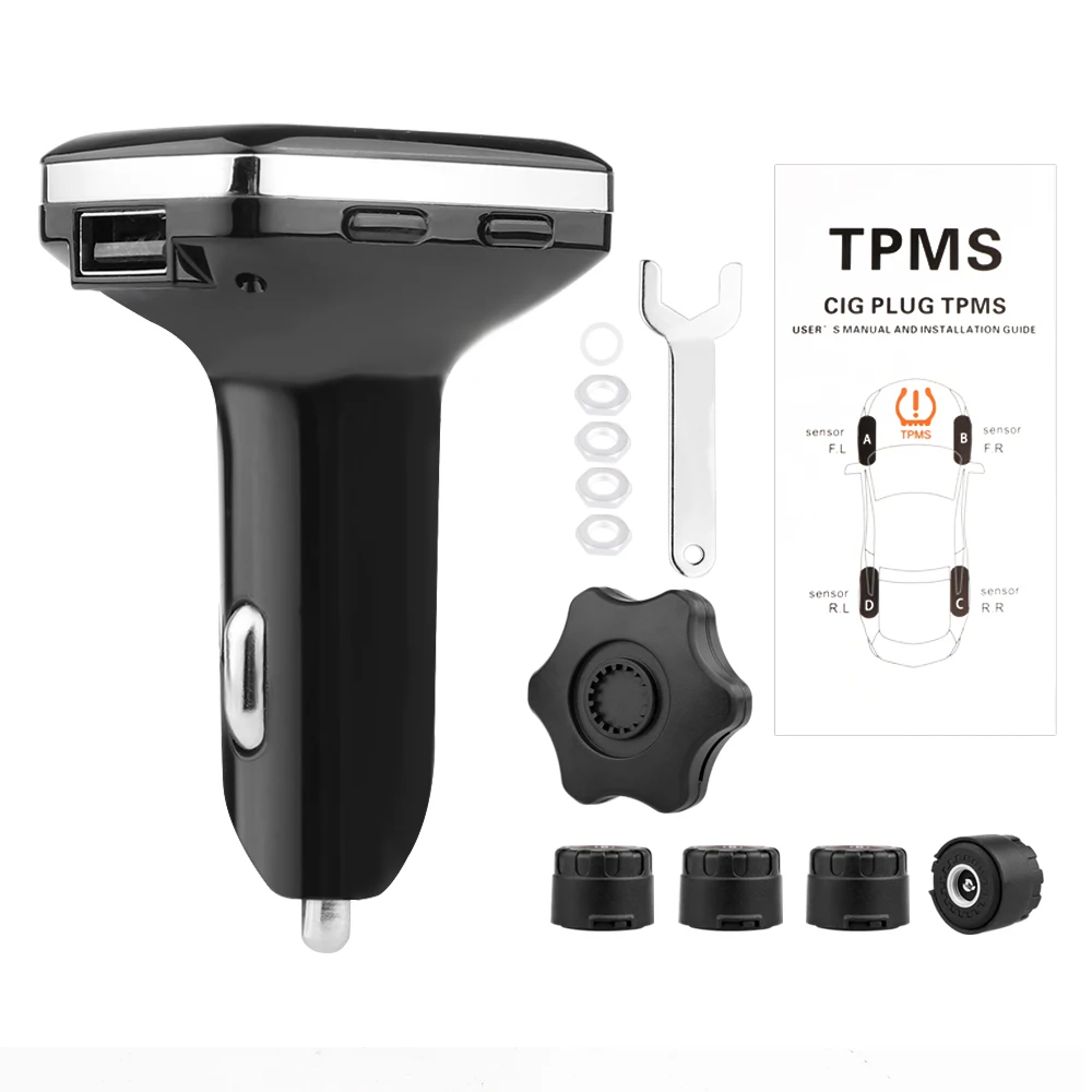 ONEVER автомобильный беспроводной TPMS датчик давления в шинах Система мониторинга с