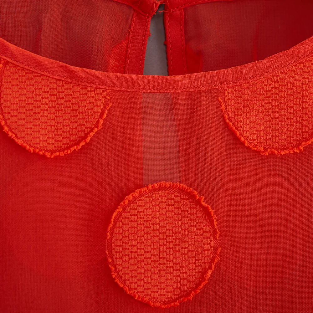 Летняя Повседневная футболка 2017 г. женские модные короткие рубашки шифона в