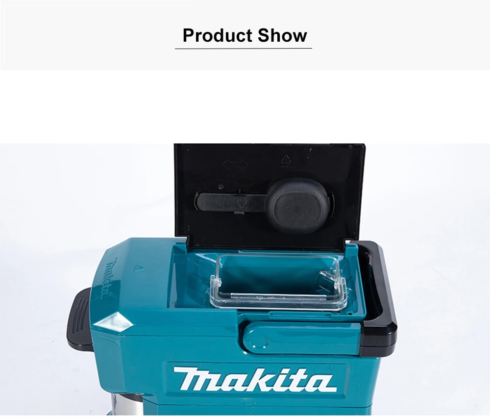 Япония Makita Беспроводная Кофеварка DCM501 перезаряжаемая кофемашина 18 в уличная удобная в переноске Рабочая кофемашина 12 в 250 мл