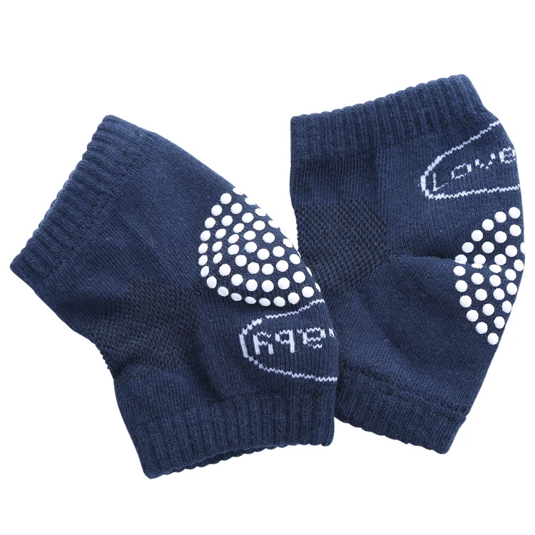 love navy Новые Детские наколенники BalleenShiny, наколенники для малышей, детские гетры, мягкие Нескользящие, безопасные, ползающие, подарок - Цвет: love navy