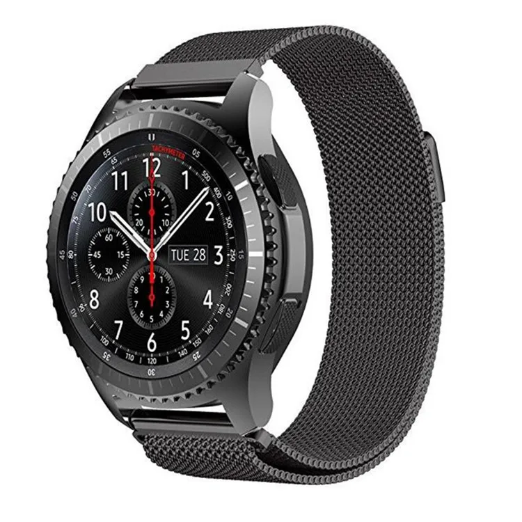 Ремешок Миланская петля из нержавеющей стали для Samsung Gear S2 Classic S3 Frontier 18 мм 20 22 100