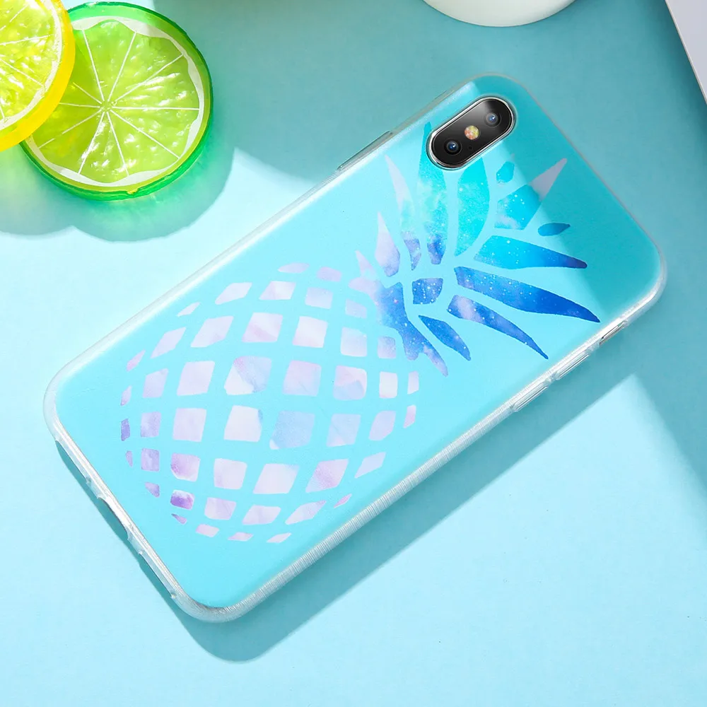 KISSCASE мрамор Фрукты Ананас чехол для samsung Galaxy A5 A7 A3 J3 J5 J7 2016 2017 Мягкий ТПУ S8 S9 S7 Note 8 9 |