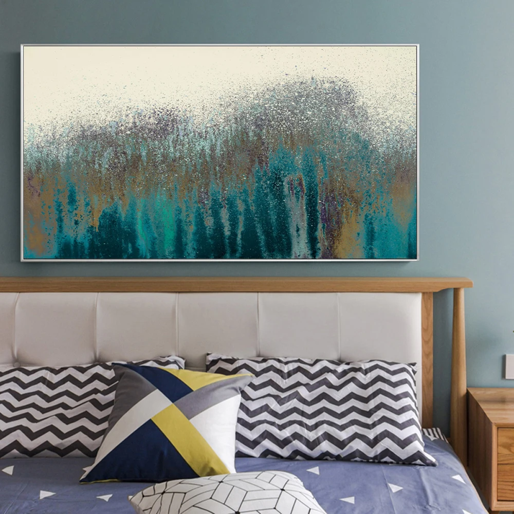 Туркменские абстрактные холсты для стен, винтажные плакаты, современные картины для спальни, декорация Cuadros on.