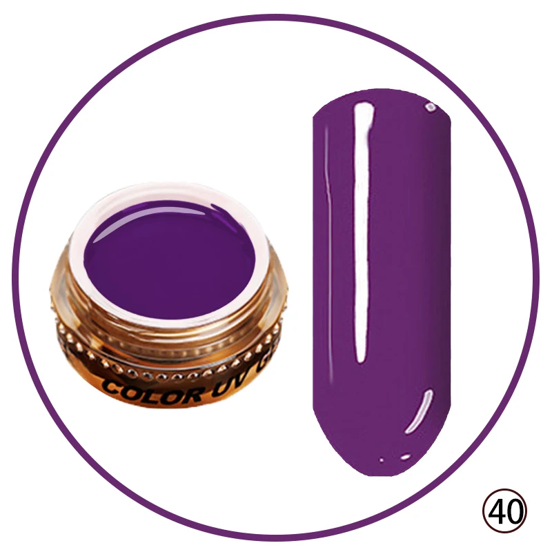 Color.40 Lily Angel 6 мл Цветной Гель-лак для маникюра 96 цветов клей для ногтей УФ-и светодиодный гель для ногтей - Цвет: Color.40