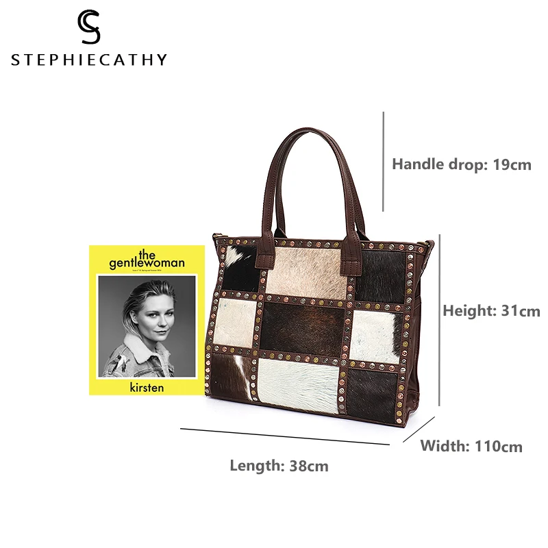 SC женские лошадиные волосы натуральный мех кожа плечо и сумки для девочек