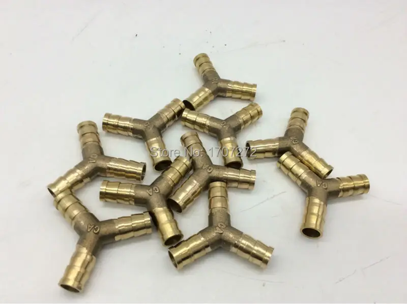 Бесплатная доставка (10 шт./лот) Латунные сантехнические фитинги Тройник пагода