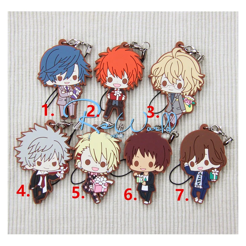 Аниме брелок бесплатно 1 шт. Резиновый ремешок для подвески Iwatobi swimclub Rin Matsuoka Nanase