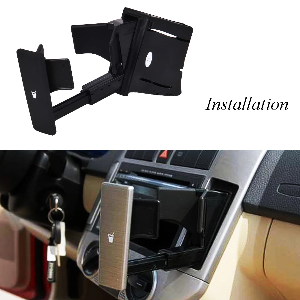 Черный центральной консоли пить воду подстаканник 6Q0858602G 6Q0858602E для VW Polo 9N 2002 2003 2004 2005 2006 2007 2008 2009 2010