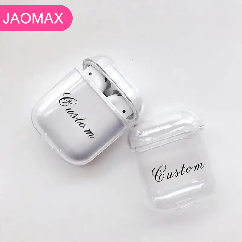 Jaomax жесткий чехол с милым именем на заказ для Airpods Pro персонализированные чехлы для наушников