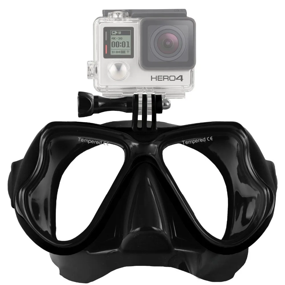 Go Pro маска для дайвинга спортивные очки для плавания и дайвинга для GoPro Hero 4 Session 3+ SJCAM SJ4000/SJ7000 для XiaoMi Yi для SONY AE