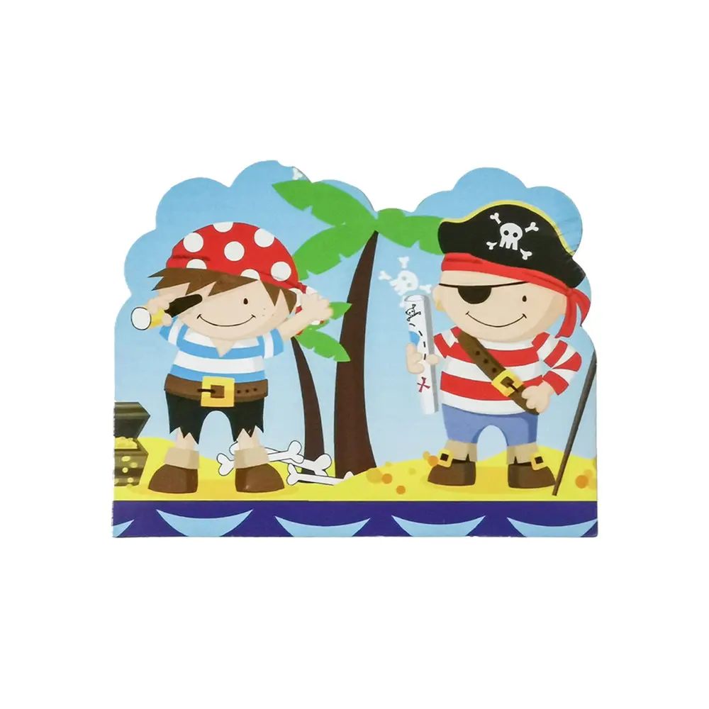 Пригласительная открытка день рождения пригласительное приглашение Пиратская