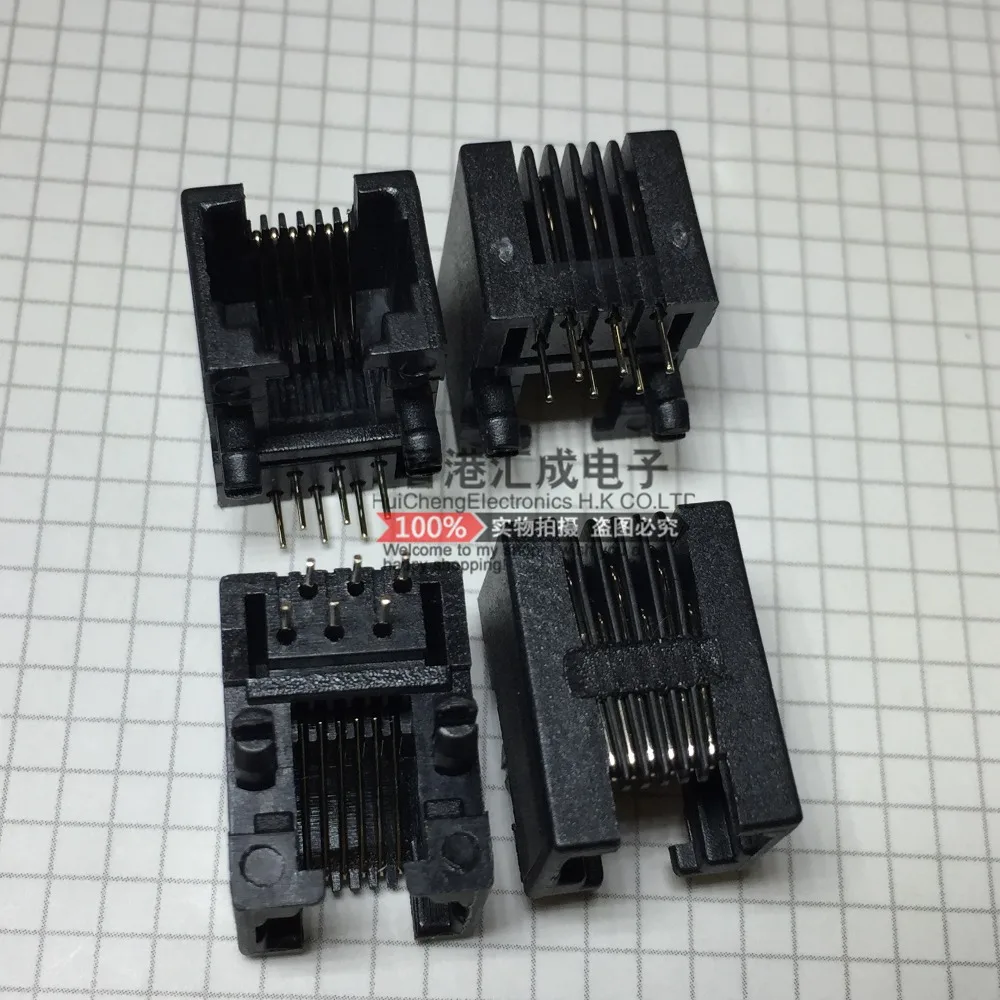 Телефонный разъем RJ11 6P 95001-6P6C телефонный интерфейс экологически чистый материал