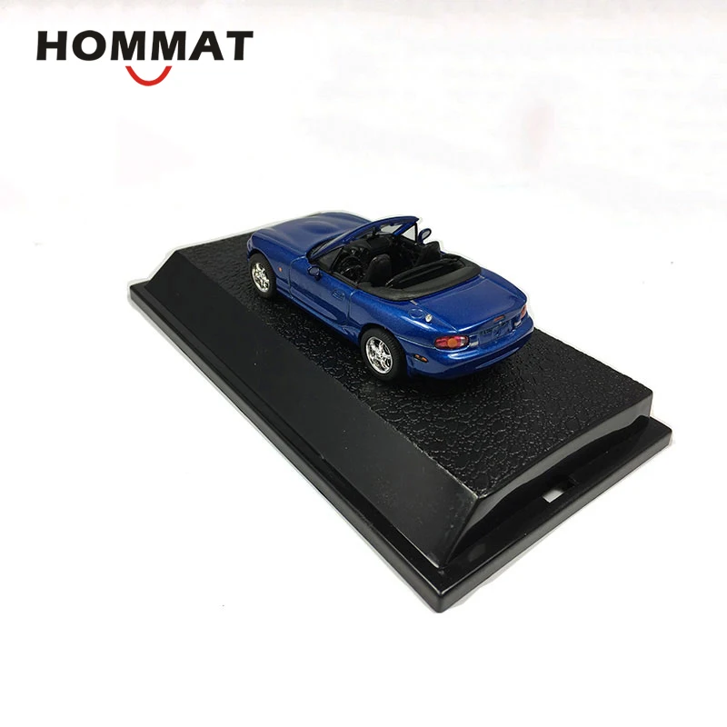 HOMMAT 1:43 Mazda MX-5, конвертируемая спортивная модель автомобиля, литая модель игрушечного автомобиля, Коллекционная модель автомобиля, Подарочные игрушки для мальчика