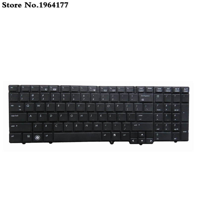 Клавиатура для ноутбука HP EliteBook 8540 8540P 8540W английская новая Черная | Компьютеры и