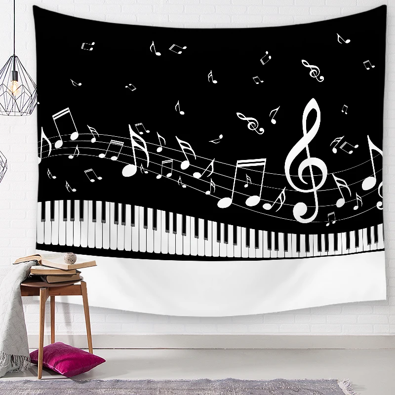 Note Key настенный гобелен индийская МАНДАЛА ГОБЕЛЕН Тай Чи хиппи в стиле бохо