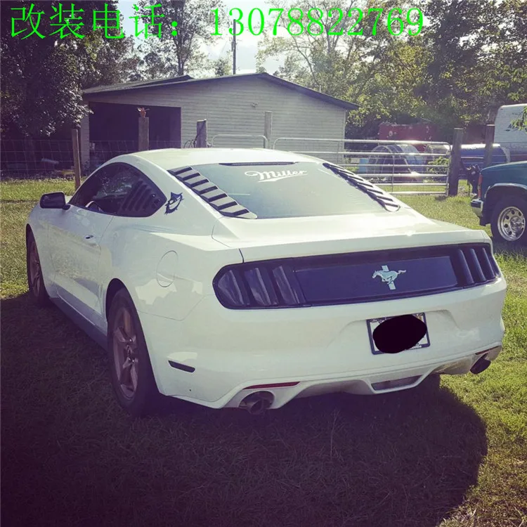 Стекло для заднего стекла mustang 2015-2017 маленькое украшение воздухозаборник