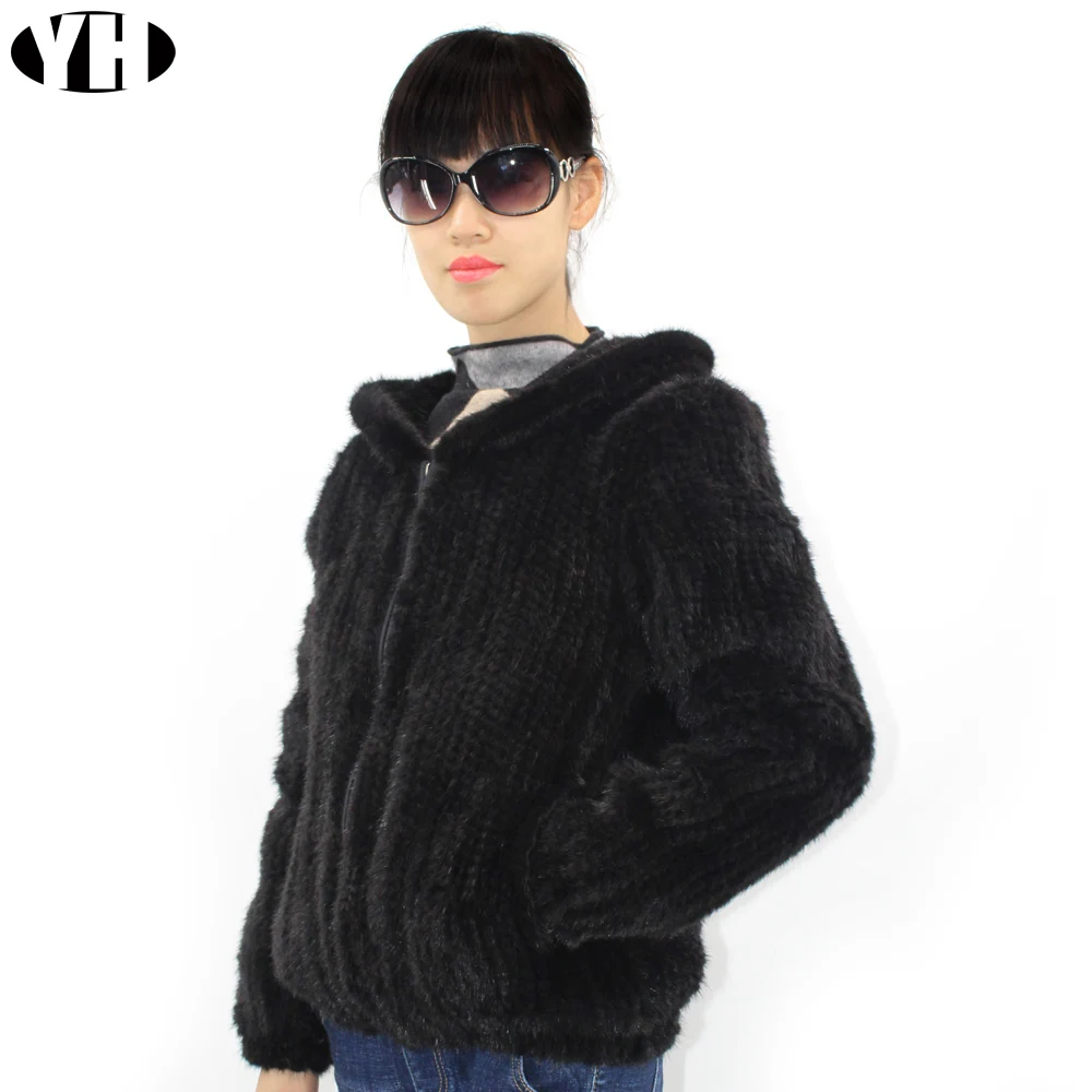 Новая модная женская шуба из натурального меха норки верхняя одежда подходящая