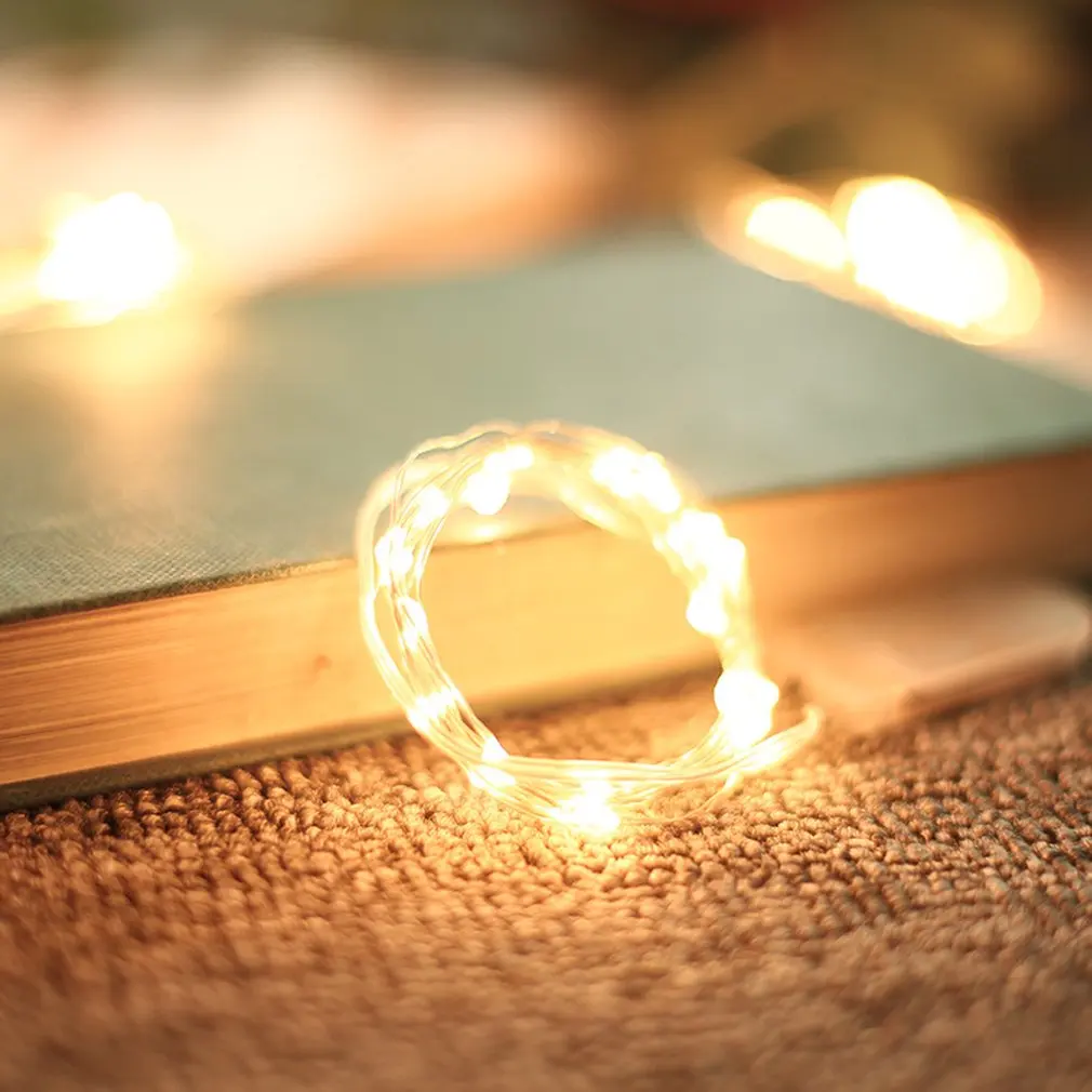 Diy Led перо на батарейках гирлянды светодиодные украшения для рождественской