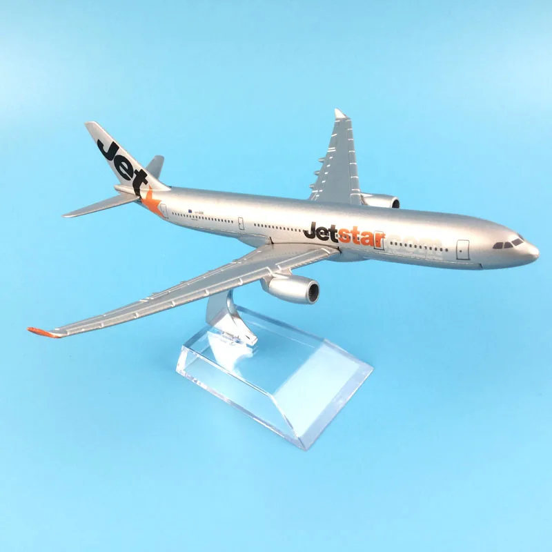 Бесплатная доставка 16 см A330 jetstar Airways сплав металла модель самолета Модель