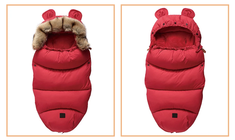 

New Winter Baby Sleeping Bag Enveloper Baby Stroller Carriage Sack Pram Footmuff Warm Changing Diaper Newborn Baby Cocoon