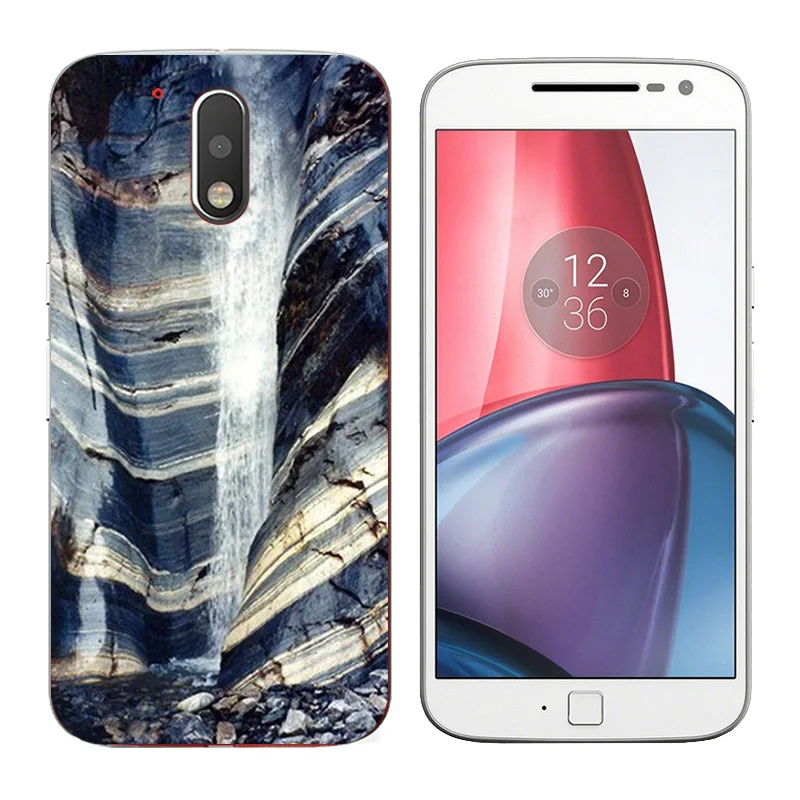 Cover for Motorola Moto G4/G4 Plus Case Back Silicon TPU Const Printing Phone Coque |
