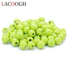 Бусины из акрила для теннисных мячей, 50 шт., 12 мм, отверстие 4 мм, для изготовления браслетов, ювелирных изделий сделай сам