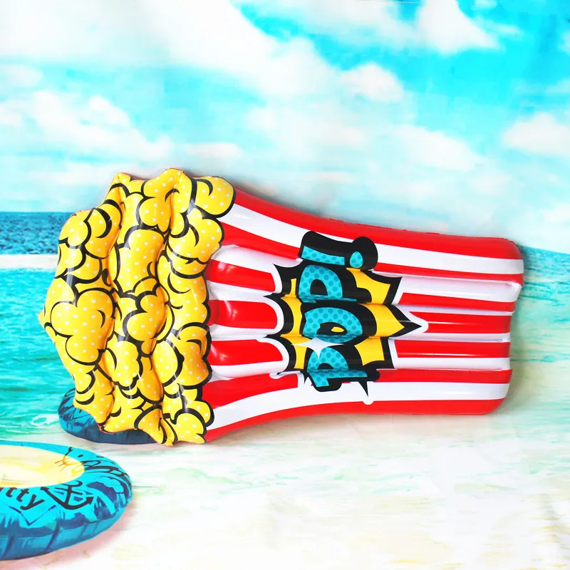 110 см попкорн детский надувной бассейн поплавок лежа для мальчиков девочек