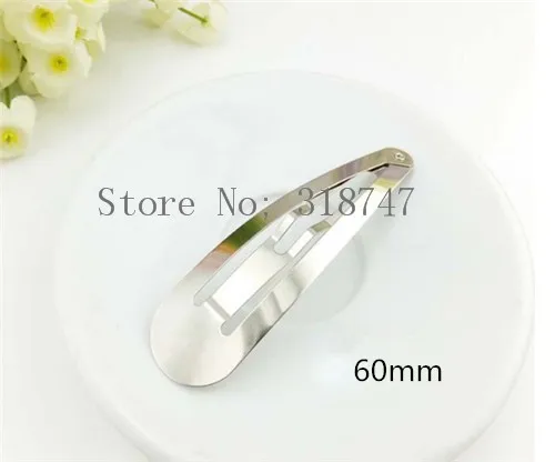 Size3 6pcs 60mm Разные размеры вариант серебряный зажим ювелирные изделия Аксессуары Поиск одежды аксессуары для одежды и ювелирных изделий ремесло G1202 - Цвет: Size3 6pcs 60mm
