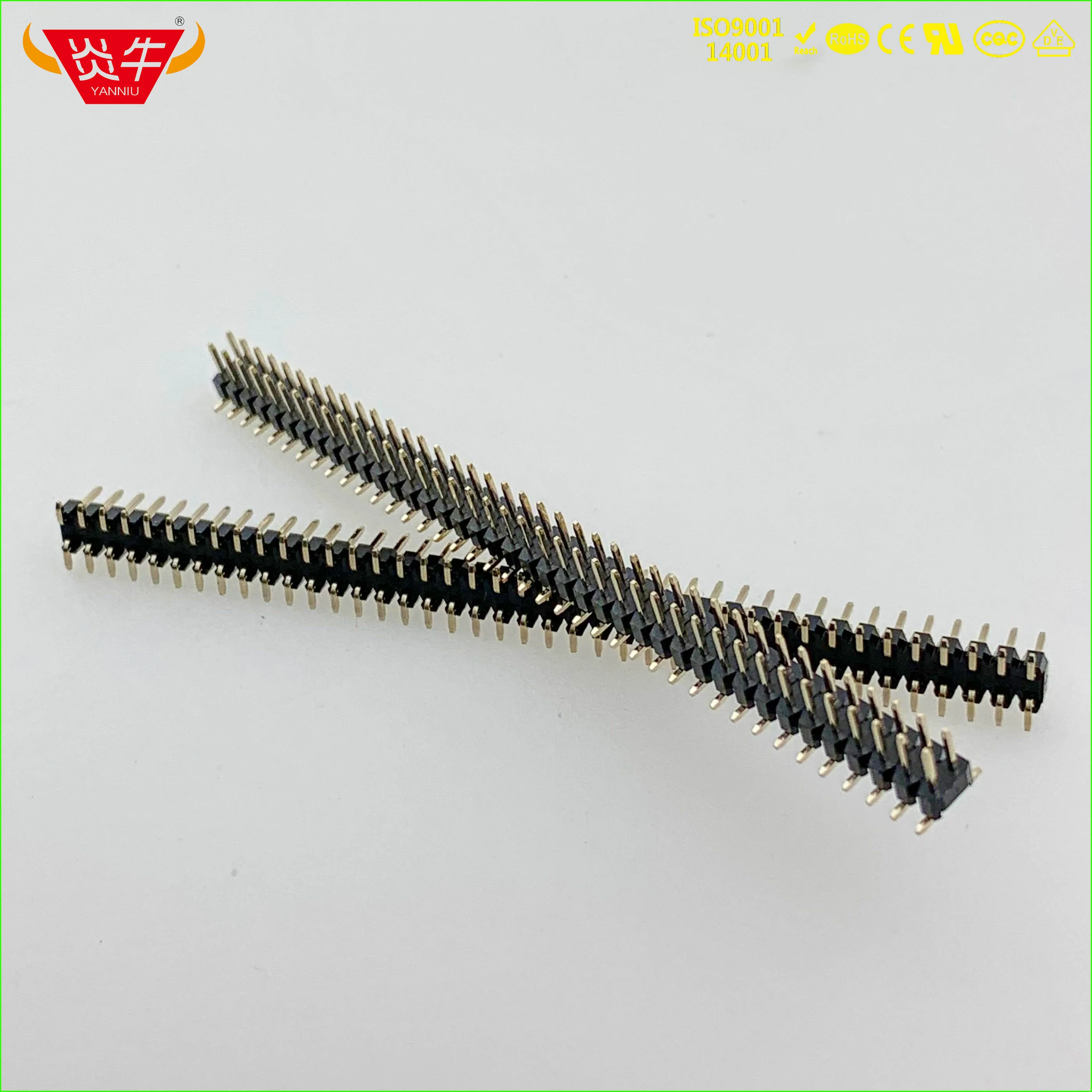 2 0 мм Шаг 2X40P 80PIN Штекерный разъем для полосы двухрядный вертикальный штыревой