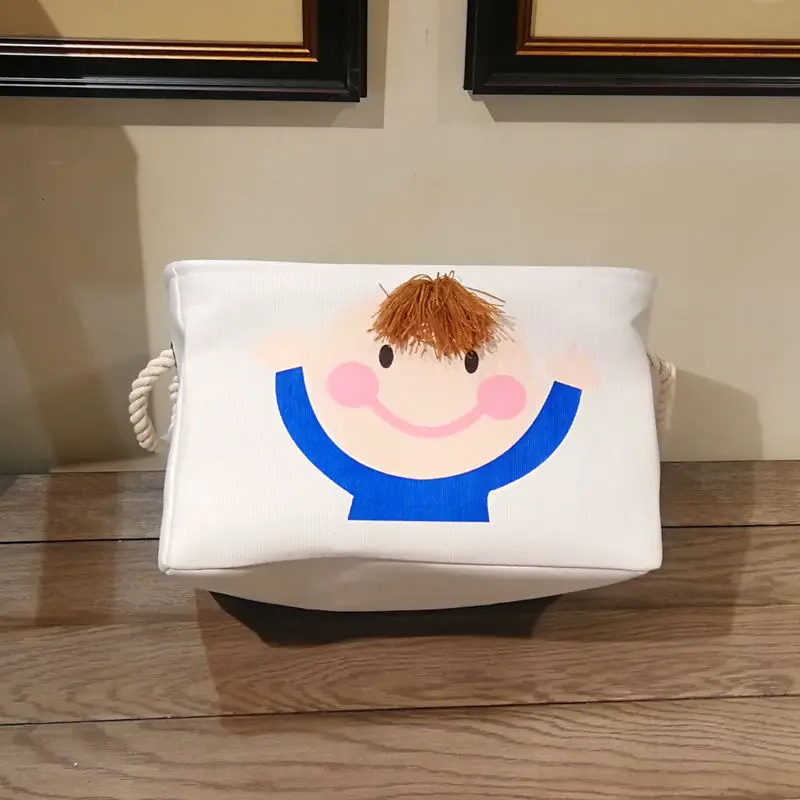 40x28xH24cm 2019 Новая тканевая корзина скандинавские Детские корзины для игрушек книг