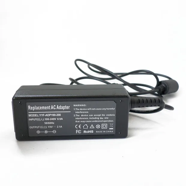 Зарядное устройство для ноутбуков 19 в 2 1 А 40 Вт адаптер переменного тока Ordenador