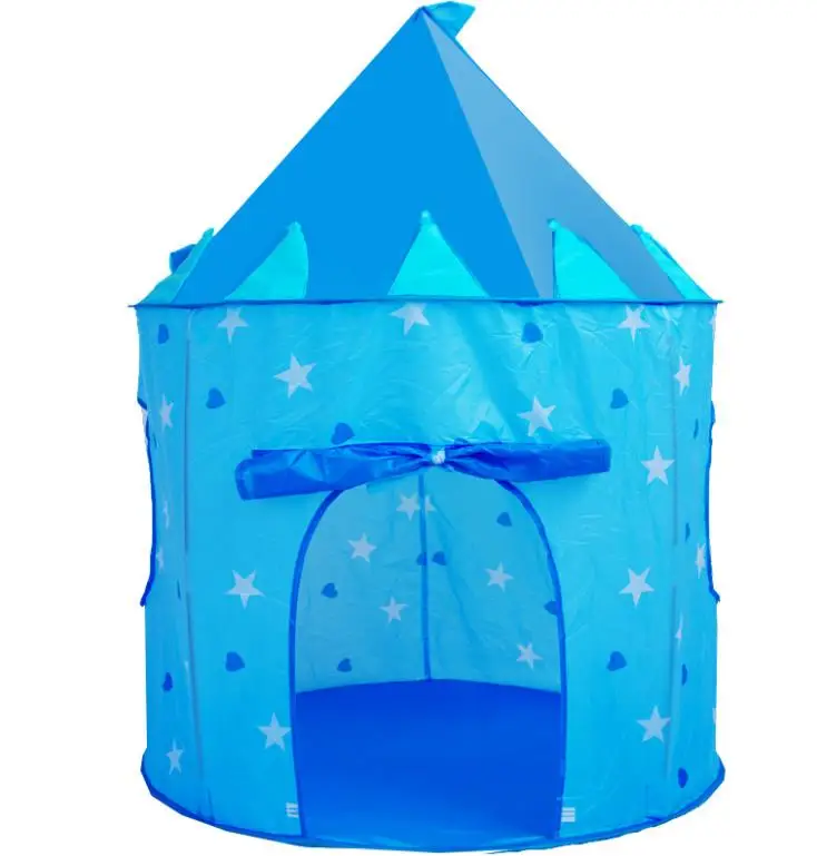 Cubby дом игровой дом для детей мультфильм замок палатка купол Крытый детские игрушки, игры на открытом воздухе палатки для девочек мальчиков детские подарки синий розовый