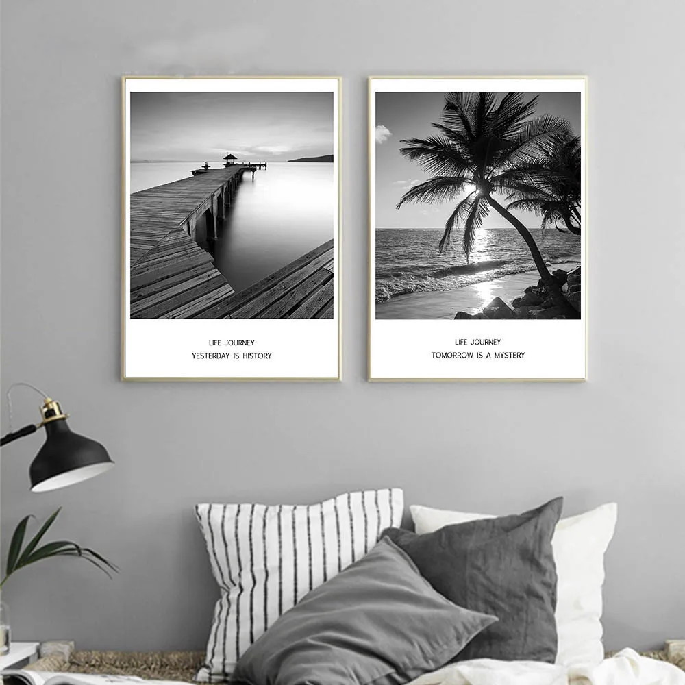 Картина на холсте в скандинавском стиле Настенная картина с искусственным