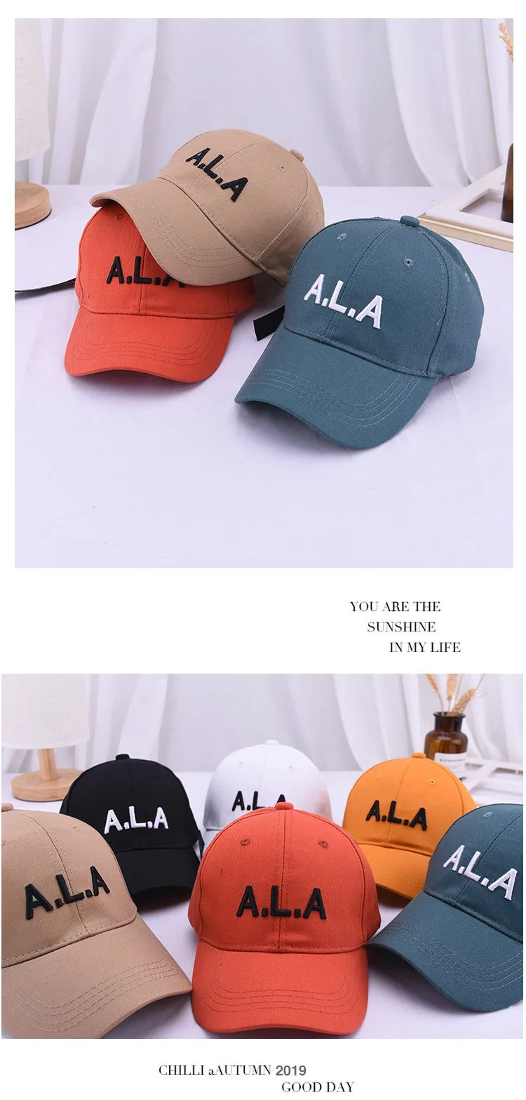 Summer100% хлопок бейсболка детская девочек Повседневное Письмо Вышивка Snapbacks для мальчиков, в стиле «хип-хоп» Шапки шляпа шлем для папы без полей для мужчин