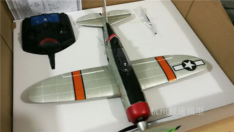 RC самолет P47 P51 F6F RTF приводимого в движение с помощью электропривода 500 мм размах его крыльев с контроллером полета eays для fly R