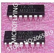5 пар/10 шт. планшетофон RX2B TX2B DIP-16 с дистанционным управлением игрушечный