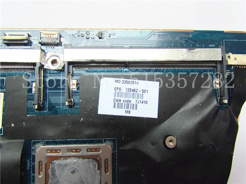 Материнская плата для ноутбука HP For Envy материнская процессор 725462-501 VPU11 на 100%