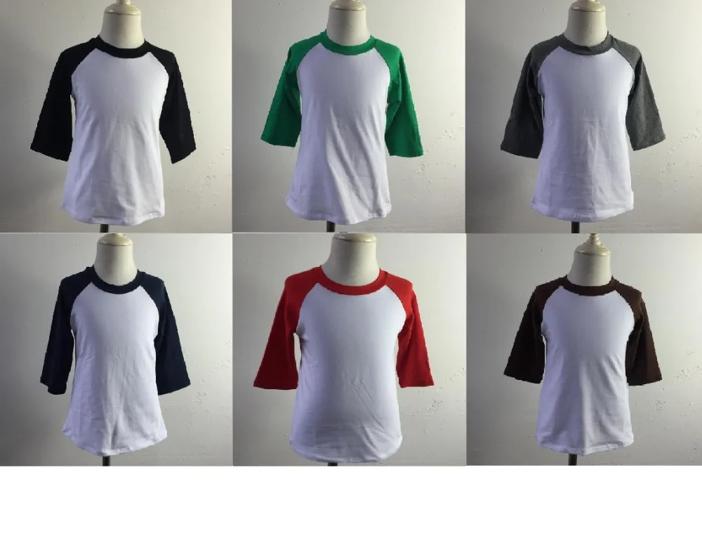 New Style Boy's Shirt cheap wholesale Spring Fashion 95%Cotton5%spandex raglan shirt newborn baby boy clothes long sleeve | Детская