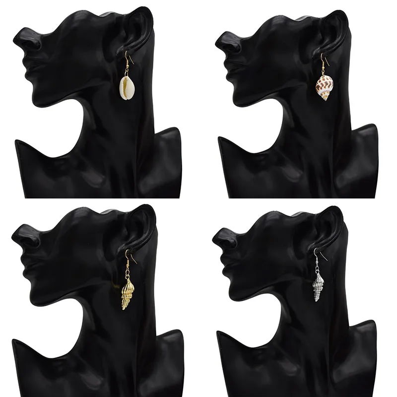 Серьги подвески женские ручная работа Золотая и серебряная галька морской